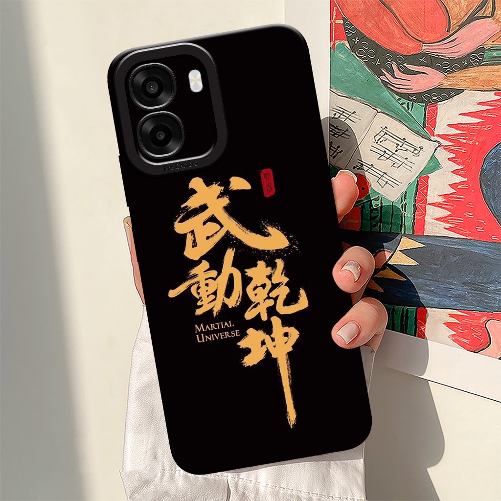HP ล่าสุด OPPO A6T 4G / A6T 5G / A6T PRO 4G 2026 เคสโทรศัพท์ - เคสแฟชั่นการประดิษฐ์ตัวอักษร - OPPO A