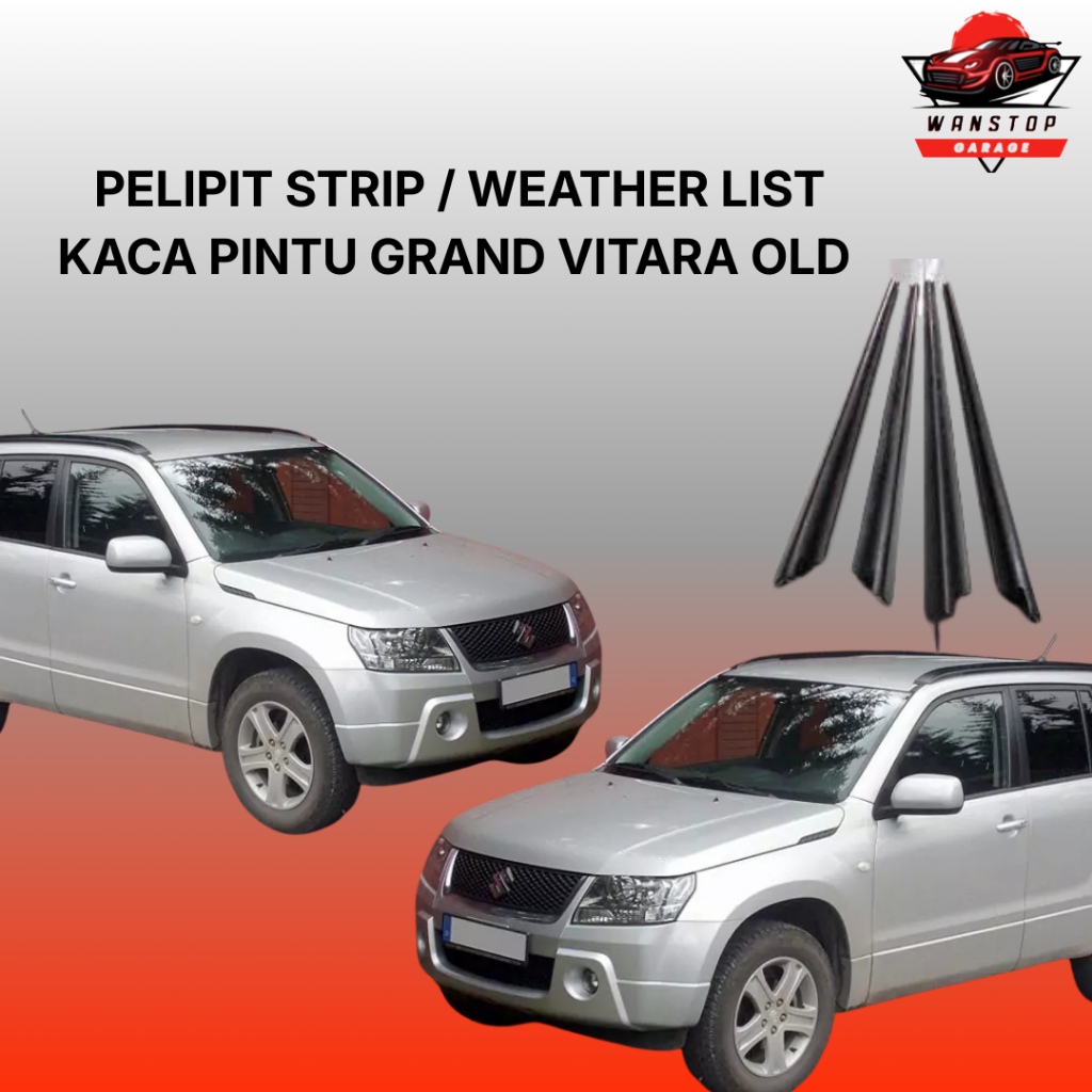 กระจกภายนอกตะเข็บยางแถบน้ําสําหรับ Suzuki Grand Vitara PNP OLD รถแก้ว