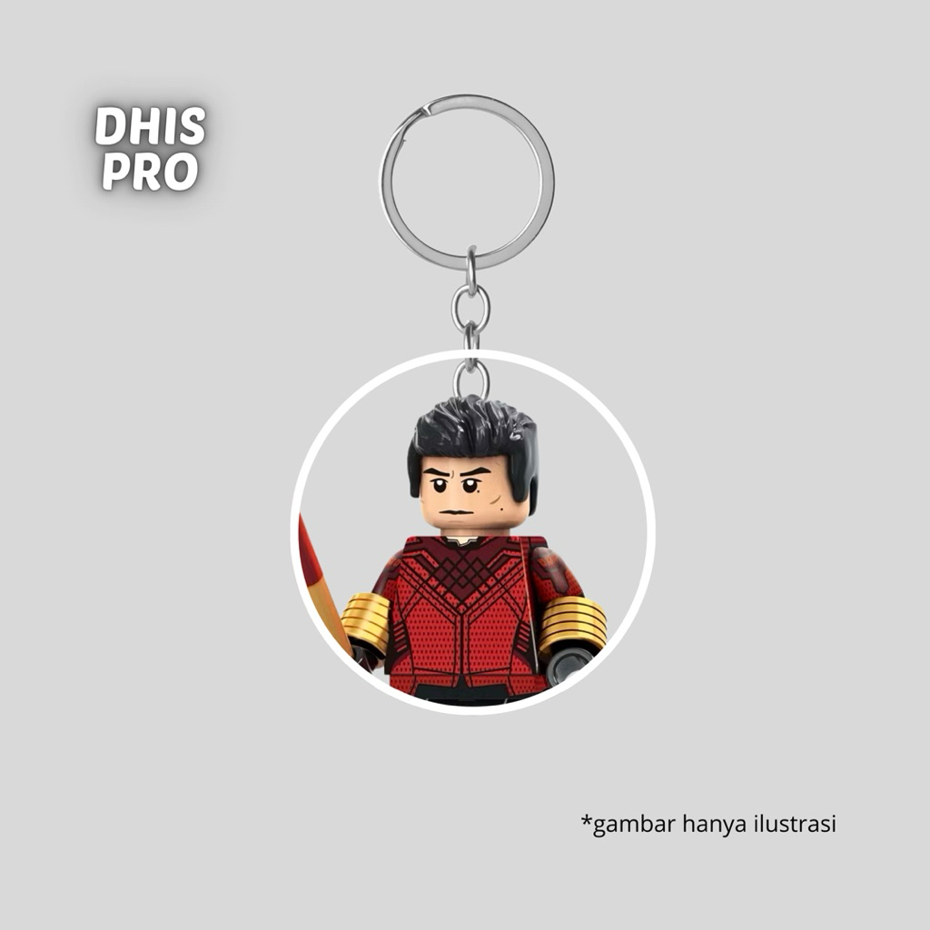 GANTUNGAN Dhis Project พวงกุญแจรูป Shang-Chi Avengers Doomsday Marvel