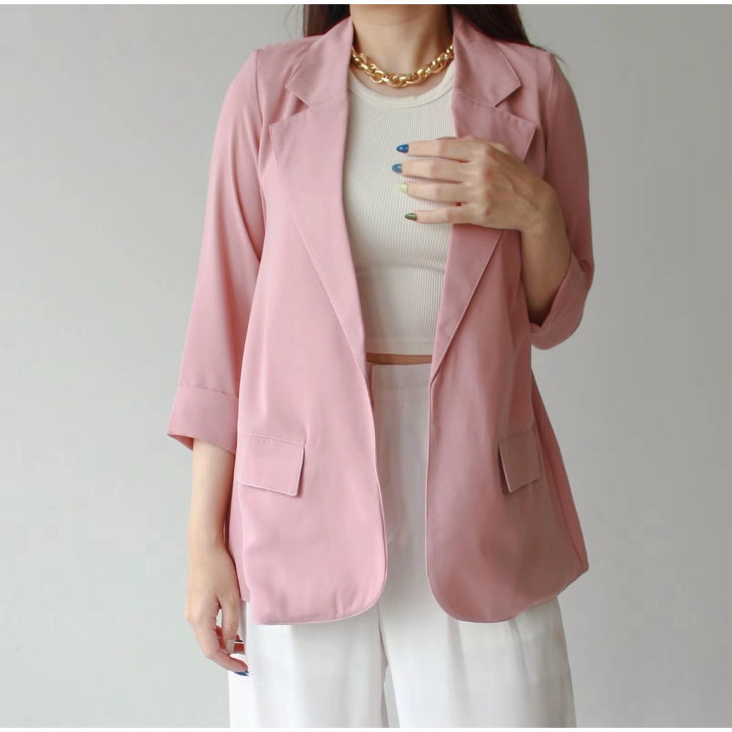 PL Blazer Tutuloph สีชมพู