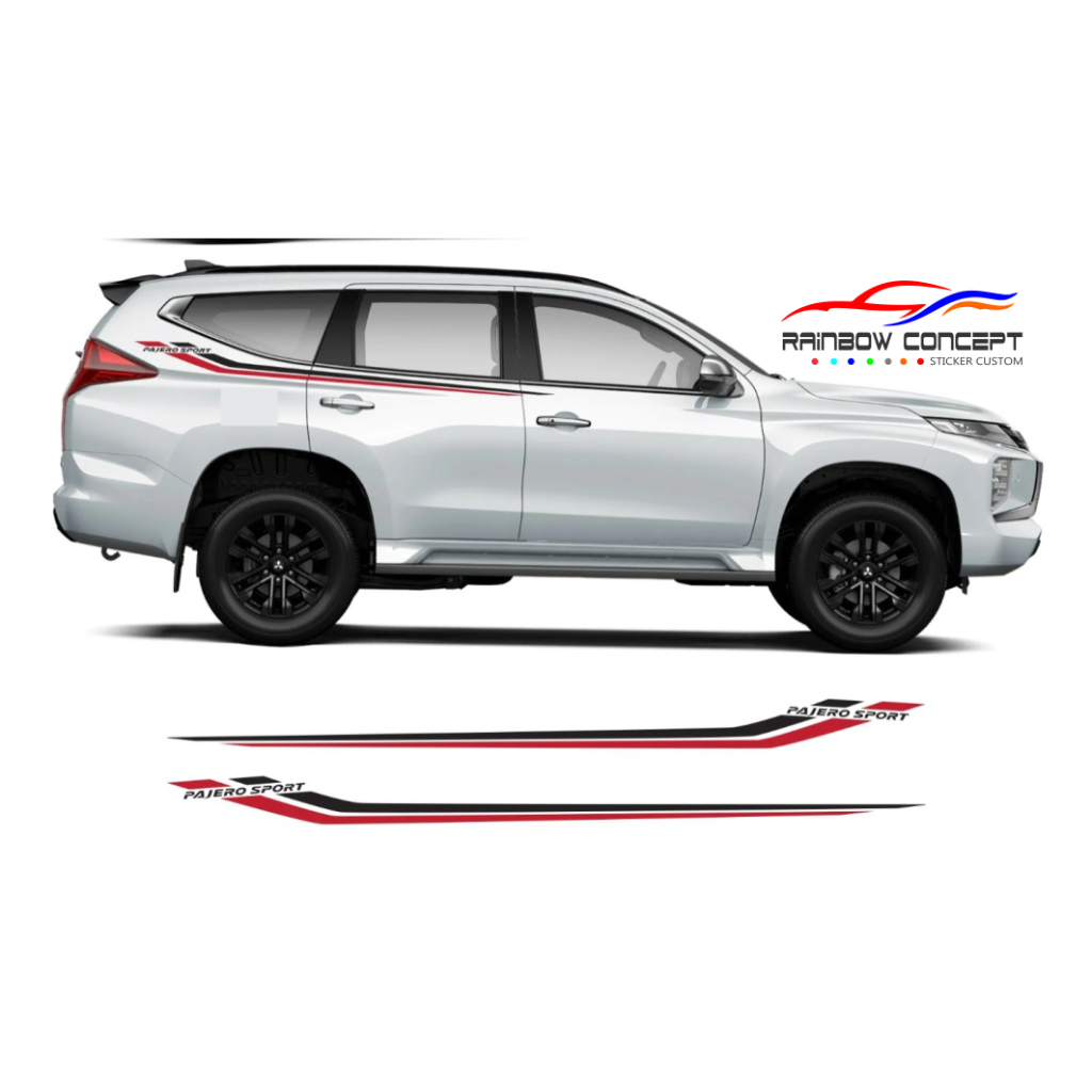 MITSUBISHI ใหม่สติ๊กเกอร์ miitsubishi pajero sport