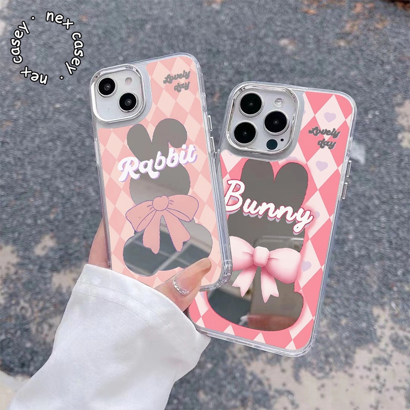 CASE CASING CLEAR CASE MIRROR HEBE สําหรับ REALME 7i C11 C12 C15 C17 C20 C21Y C25 C25Y C30 C30S C33 