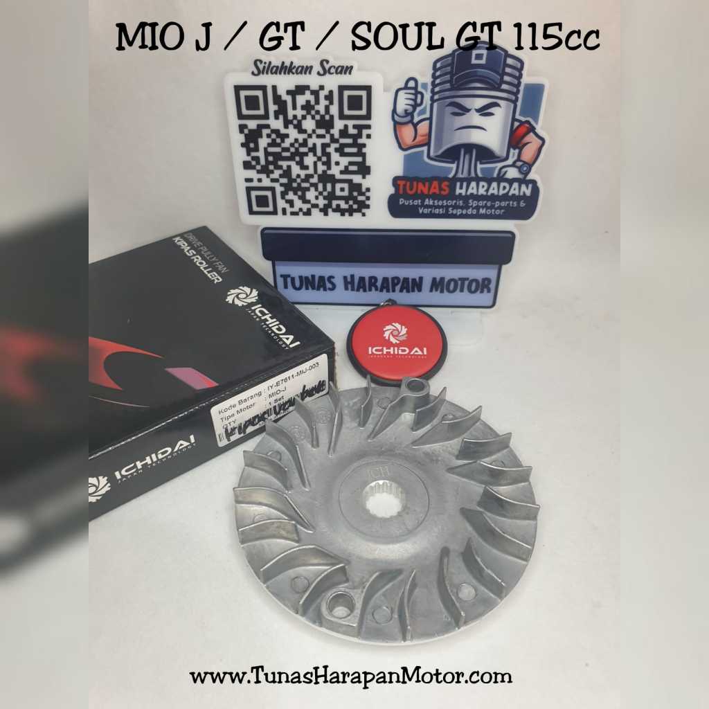 MIO J/GT/SOUL GT ICHIDAI IY-E7611-MIJ-003 พัดลม VANBELT / ไดรฟ์พัดลม Pully