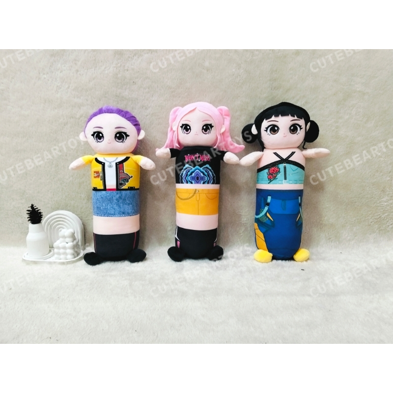 นักล่าปีศาจ Zoey Mira Rumi KPOP ตุ๊กตาหมอนข้าง