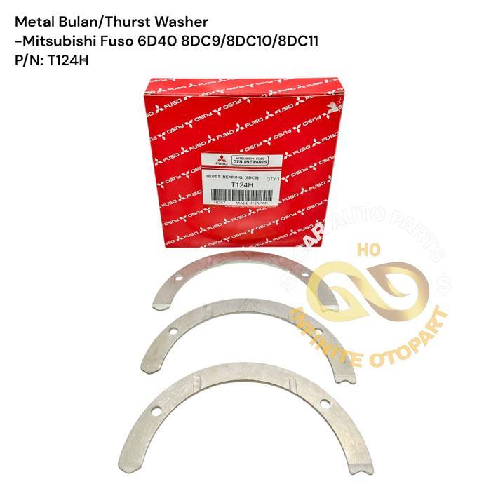 METAL MOON TRUST WASHER MITSUBISHI FUSO 6D40 8DC9 8DC10 8DC11 T124H MITSU คุณภาพดี