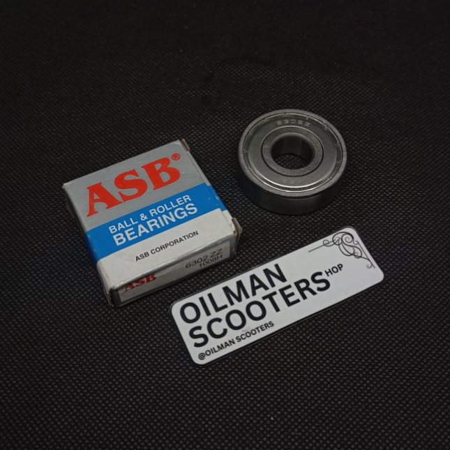 VESPA 6302 BOROBUDUR GEAR BEARING 6302 ORIGINAL ASB