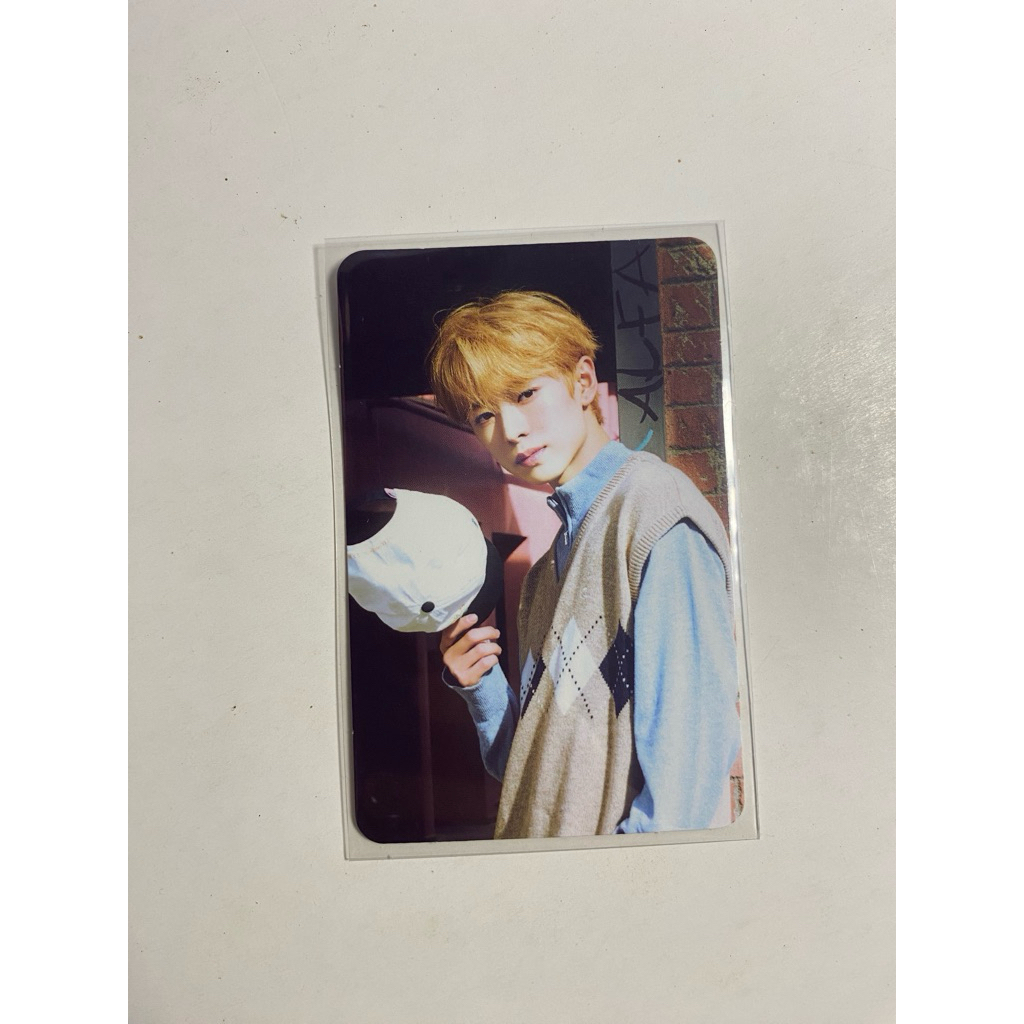 การ์ดสะสม Photocard Yushi Wish Station อย่างเป็นทางการ pc yushi nct wish