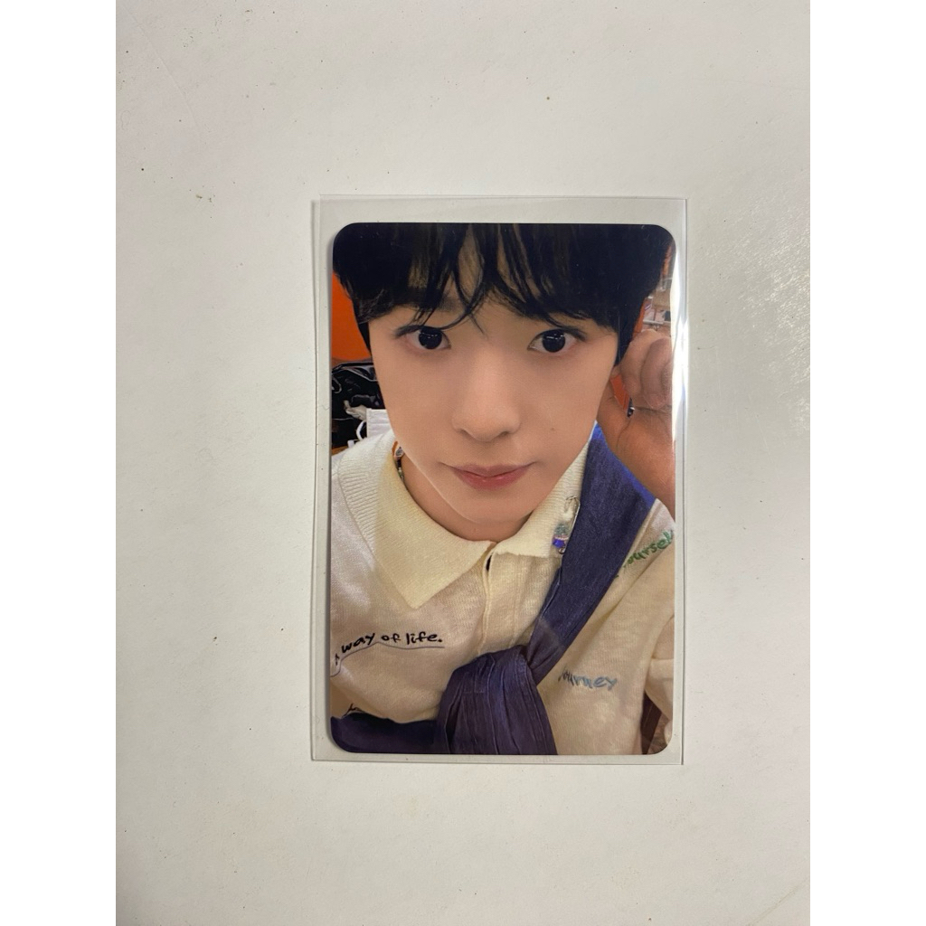 Photocard อย่างเป็นทางการ Yushi Steady QQ pc yushi nct wish