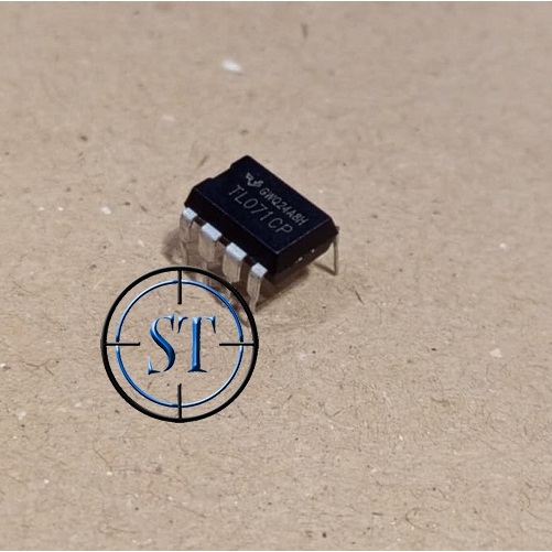 TL 071 DIP TL071 TL071CP TL 071CP เสียงต่ํา JFET Single IC Operational Amplifier