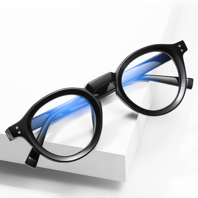 Hoper - H2090 Thomas Shelby Skena ผู้ชายและผู้หญิง Bluechromic ป้องกันรังสีปกติลบกรอบแว่นตา
