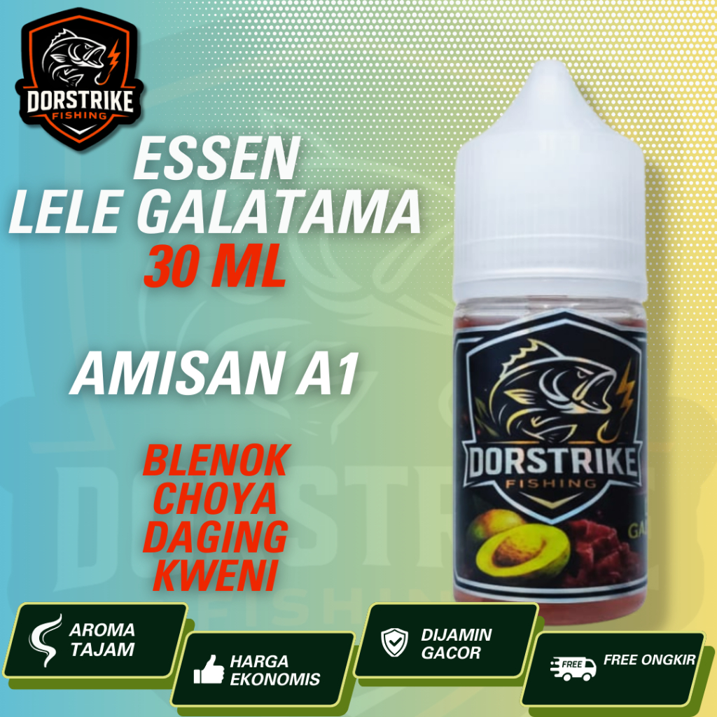 Dorstraike Essen Kweni Meat Choya Blenok เหยื่อปลาดุก Patin Fish Essence ตกปลา Galamata ทรงพลัง