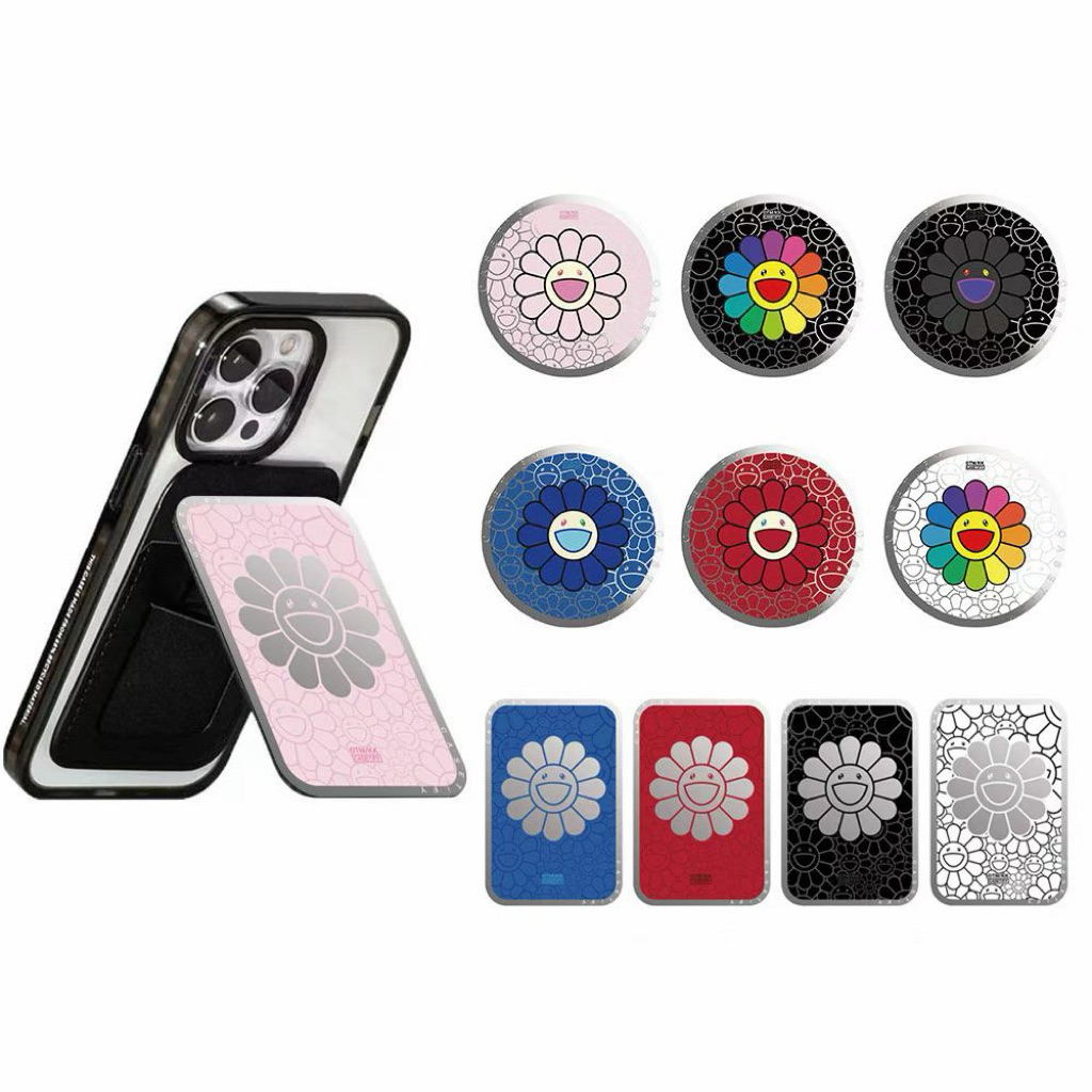 ใหม่ Casetify Gripstand Cardholder Grip Stand Murakami Magsafe Magnetic