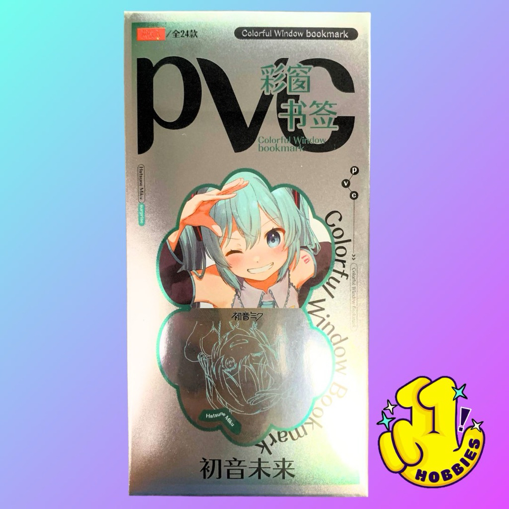 ELEVEN HOBBIES - HATSUNE MIKU PVC Transparent Bookmark สินค้า