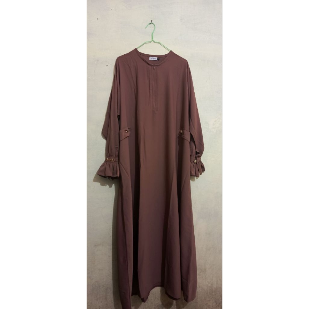 ใหม่ Abaya Almeira Marbela วัสดุ Anti UV โดย Alfajar Giya มุสลิม