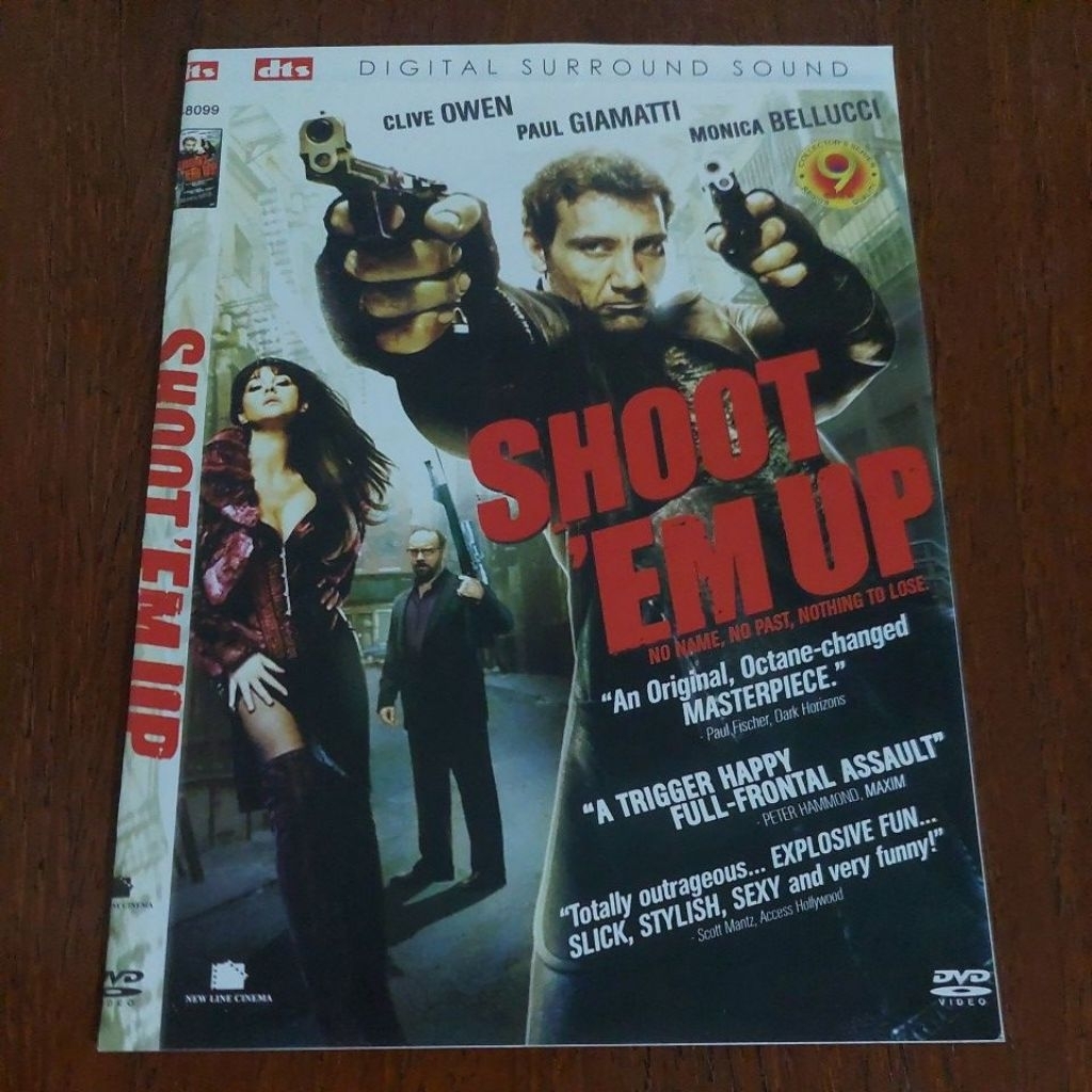 " SHOOTER EM UP " CLIVE OWEN - MOBIA BELLUCCI