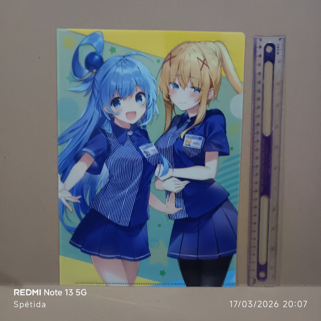 Clearfile Aqua & Darkness Konosuba X Lawson