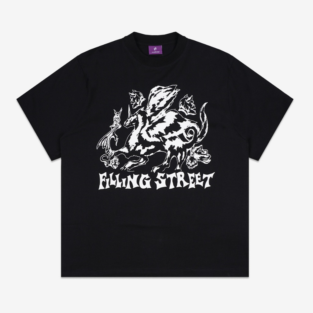 เสื้อยืด Fillingstreet - Chimera Black