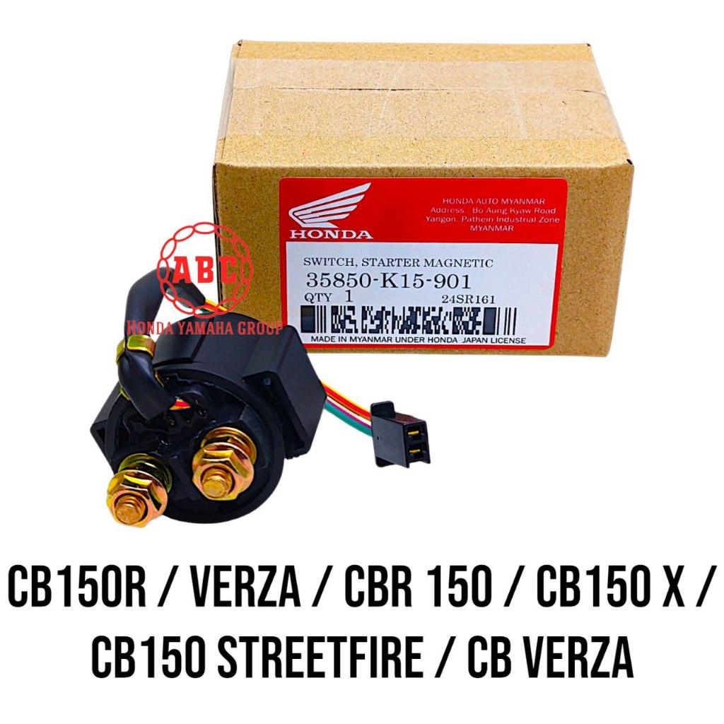 สตาร์ทเตอร์ Bendik CB150R / Verza / CBR 150 / CB150 X / CB150 Streetfire / CB Verza K15 Myanmar M161