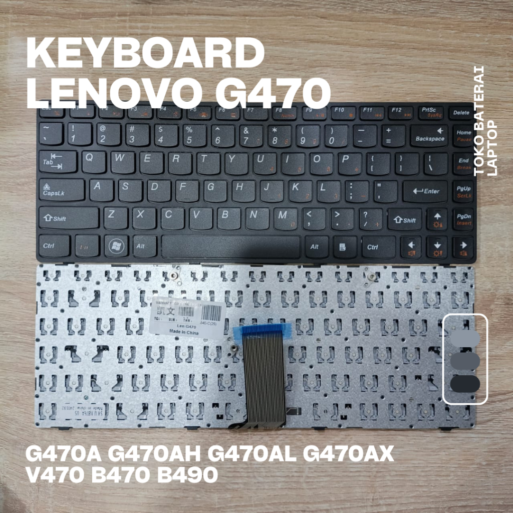 แป้นพิมพ์แล็ปท็อป Lenovo G470 G470A G470AH G470AL G470AX V470 B470 B490