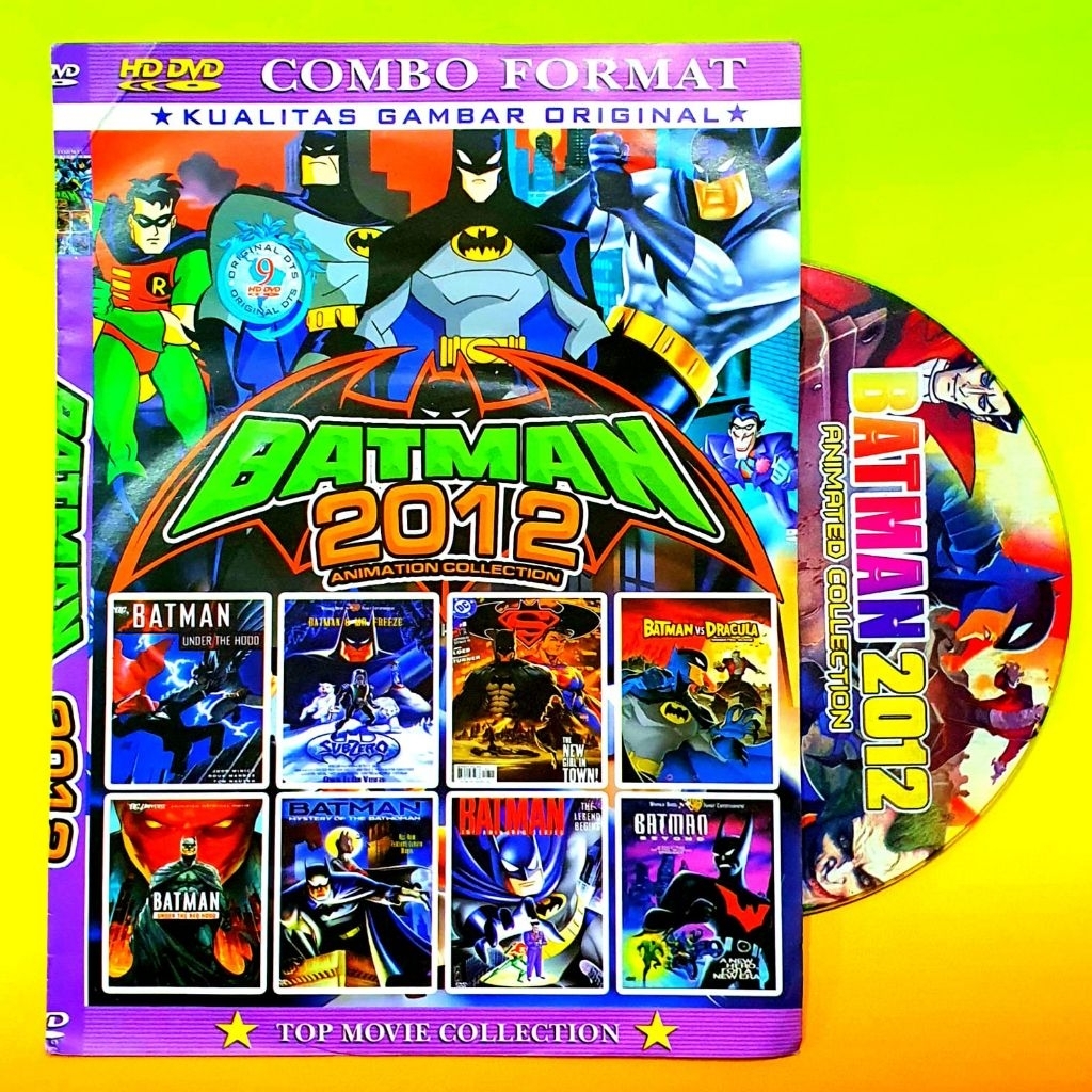 BATMAN CARTOON CHILDRENS DVD CASSETTE