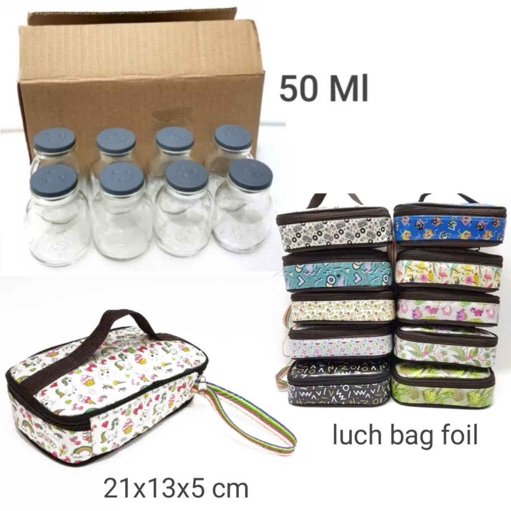 50ML BREAST MILK BOTTLE 50ML + MINI LUNCH BAG