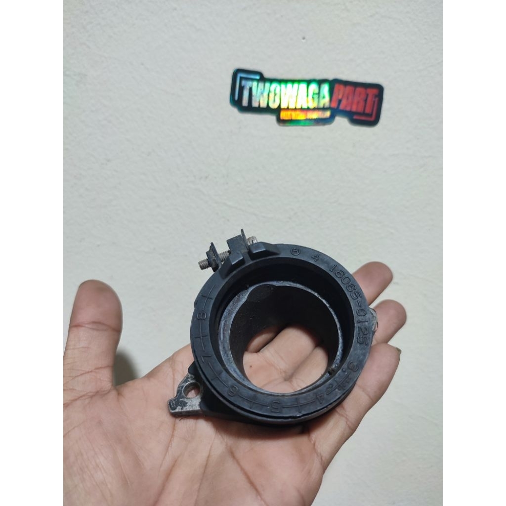 ท่อร่วมไอดี kawasaki ninja rr mono z250 sl klx 250 dtraker copotan ดั้งเดิม