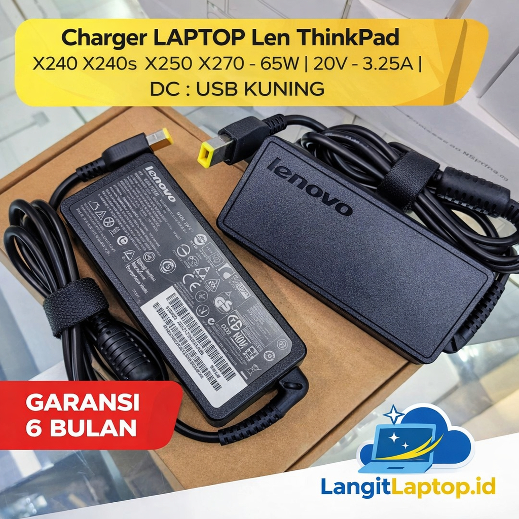 อะแดปเตอร์ชาร์จแล็ปท็อป LEN0V0 G400S 20V 3.25A USB G40 G400 G405 G405S Thinkpad T440 T450 X240 X250 
