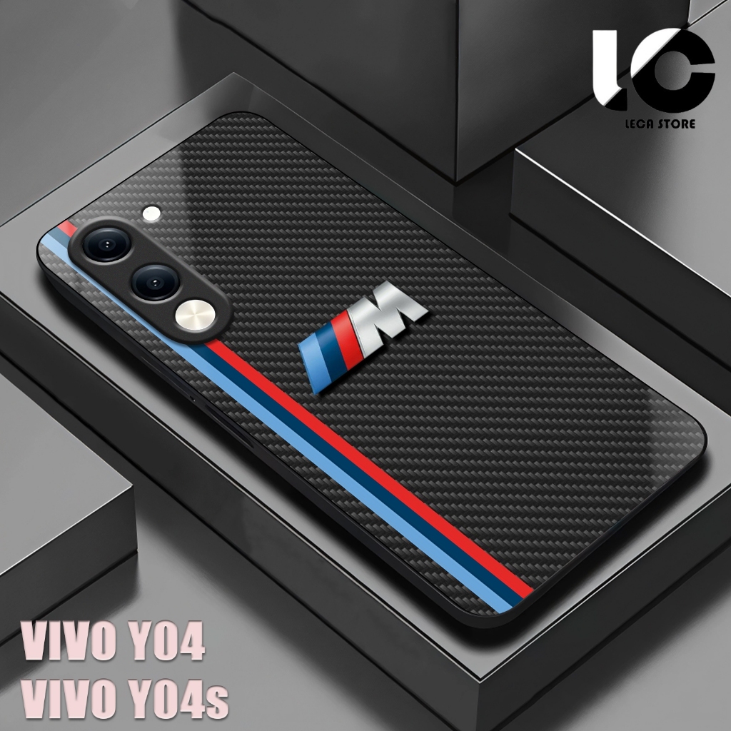 HP VIVO Y04 Softcase VIVO Y04S เคสเคลือบเงาปลอกกระจกเงาตัวป้องกันโทรศัพท์อุปกรณ์เสริมโทรศัพท์