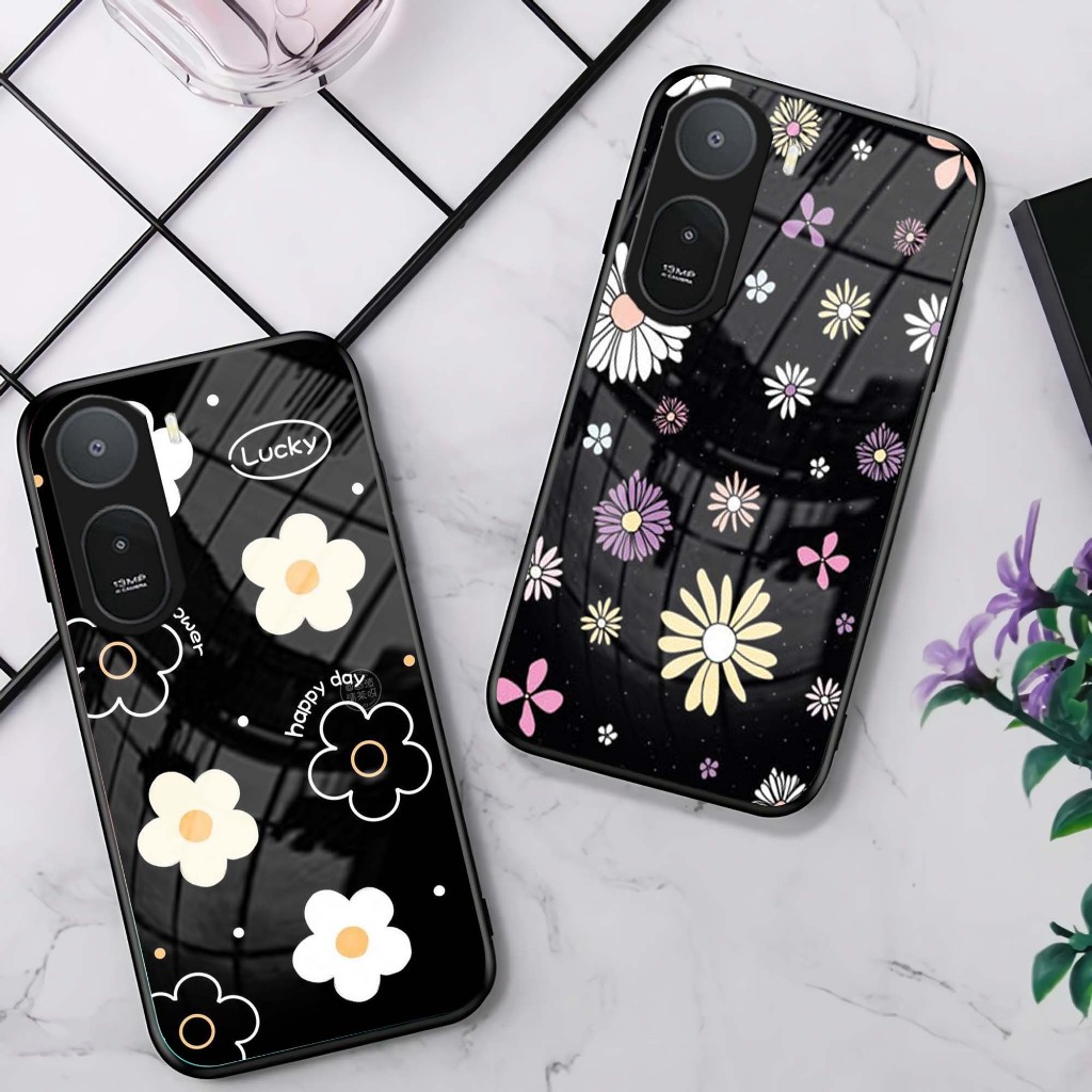 HP MG12 Softcase Glass สําหรับ Redmi A7 PRO - Poco C85X เคสโทรศัพท์ - Redmi A7 PRO ชาร์จโทรศัพท์ - P
