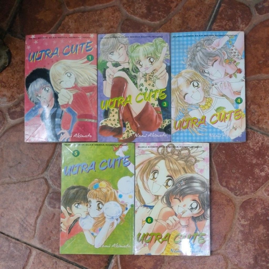 ELEX MEDIA COMIC "ULTRA CUTE" NUMBER: 1,2,5,6 เชื่อมต่อ