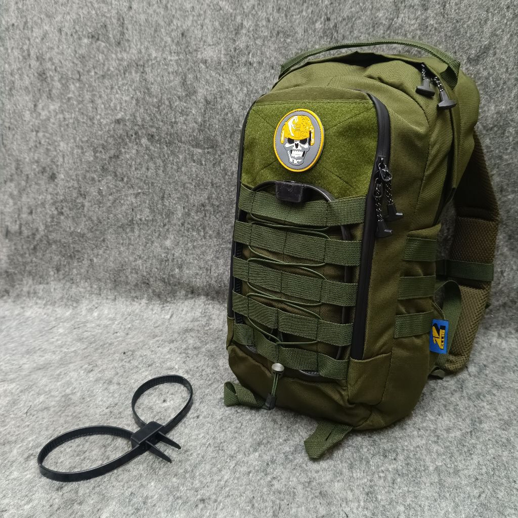 HIJAU Scorpion GEN 3 Green Tactical Bag Fullset Black Tis Strap / Cool Tactical Bag / Tactical Bag /