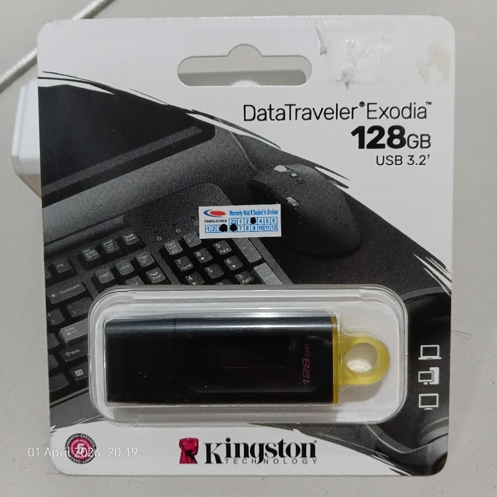 แฟลชไดรฟ์ KINGSTON DataTraveler EXODIA 128GB / 64GB