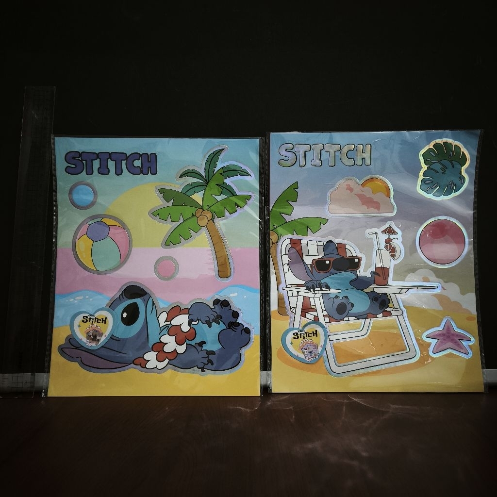 Disney Sticker Stitch Big Size Sticker Stitch (ราคาหน่วย) ต้นฉบับ