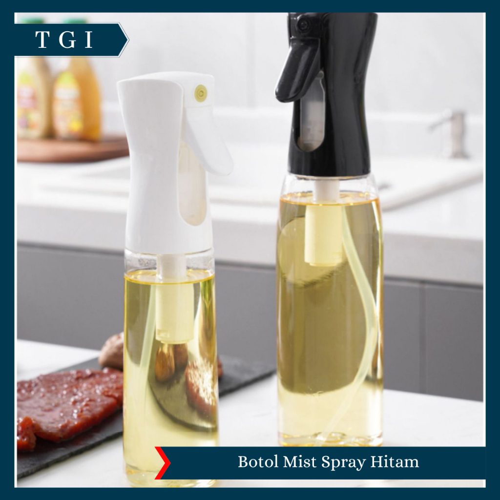 TGI - MULTIPURPOSE FINE OIL WATER SPRAYER OIL INJECTION BOTTLE BLACK MIST SPRAY BOTTLE