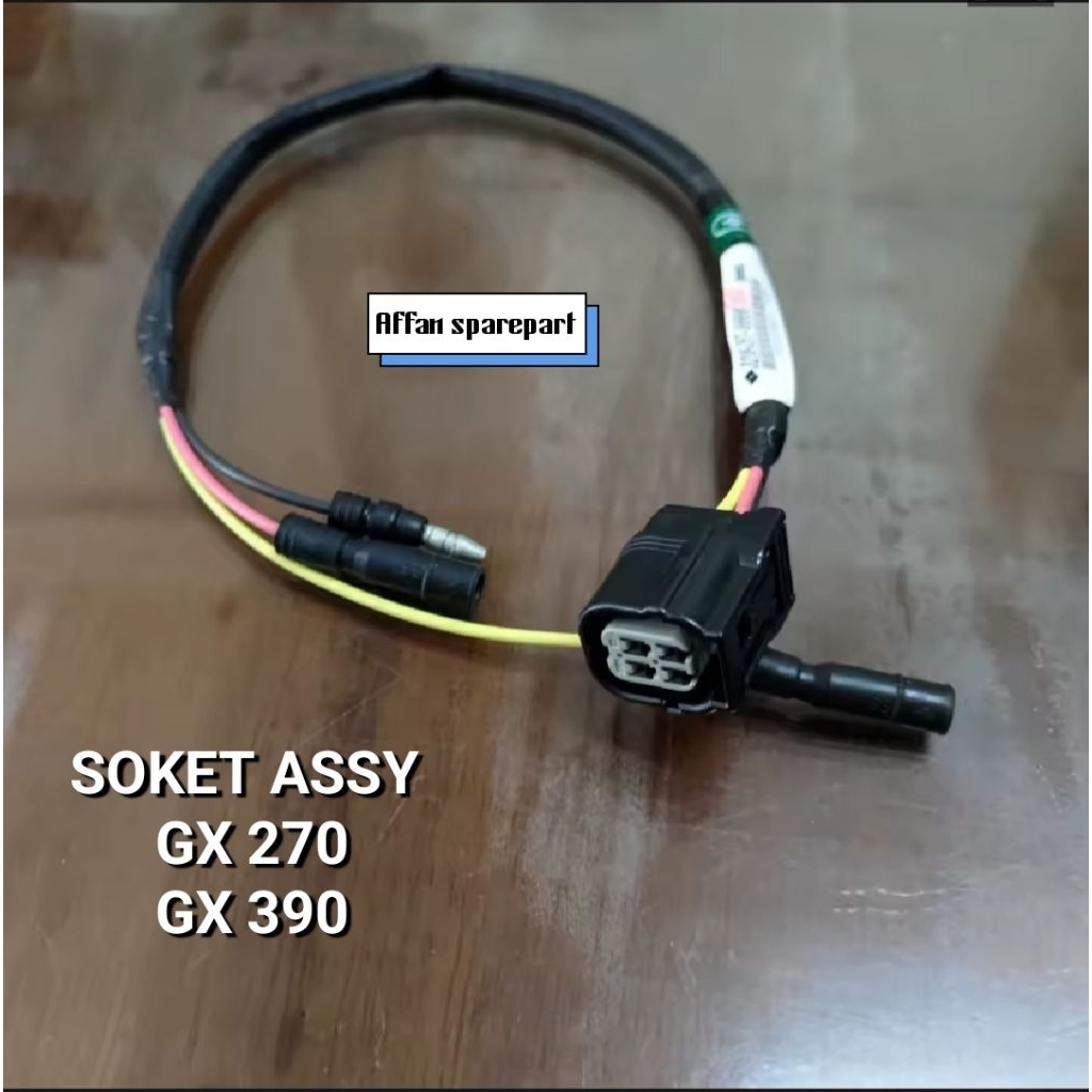 MESIN HONDA ENGINE CDI SOCKET ASSY CABLE TYPE GX 270 T2 & GX 390 T2 ENGINE (9 HP & 13 HP)