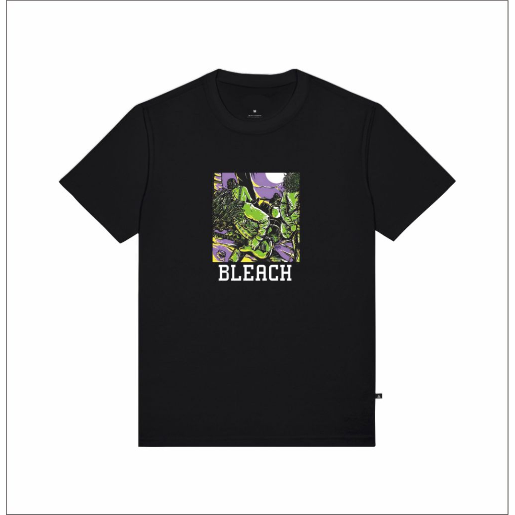 เสื้อยืด Bleach Jamming Nirvana สีดํา