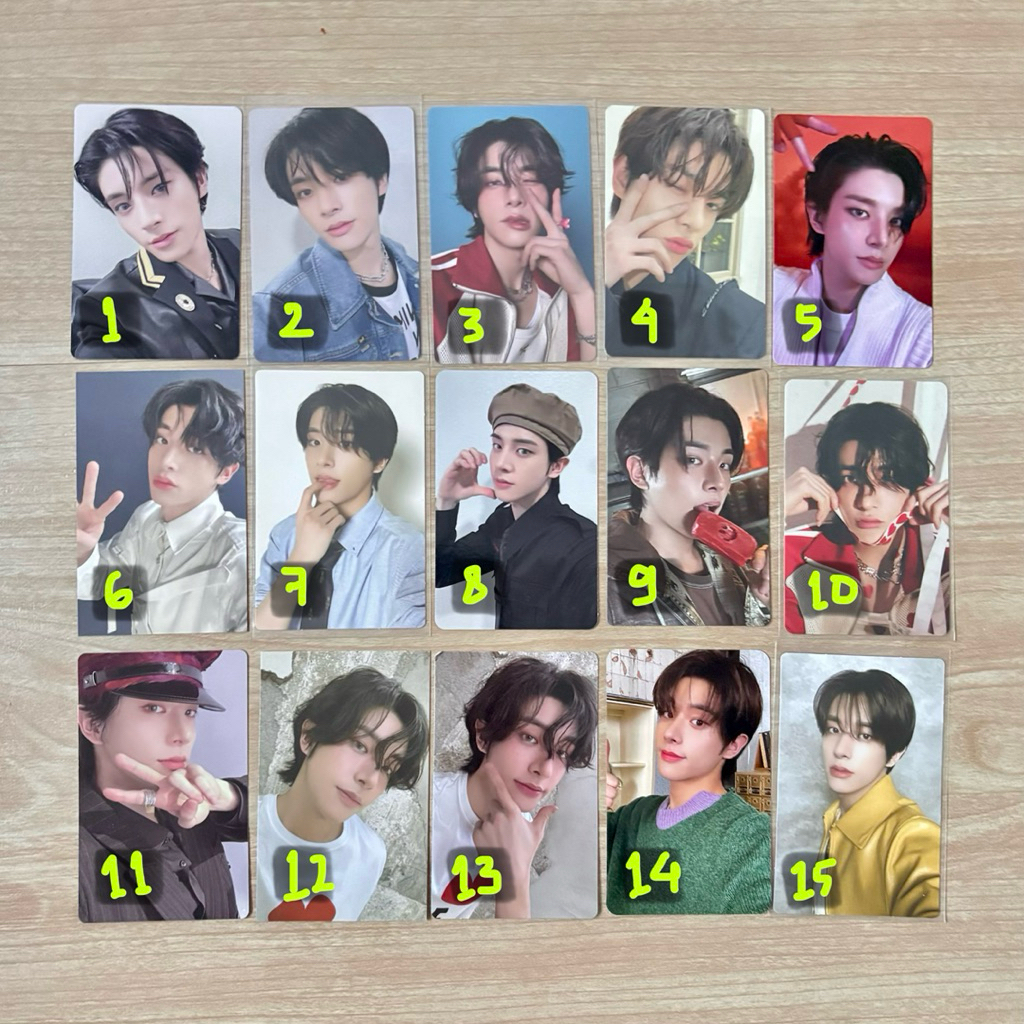 พีซีอย่างเป็นทางการโฟโต้การ์ด JAKE ENHYPEN