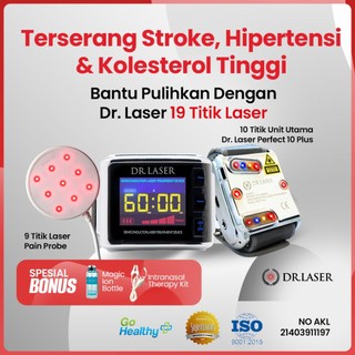 DR LASER PERFECT 10 PLUS - 19 TITIK LASER MEMPERCEPAT PEMULIHAN STROKE