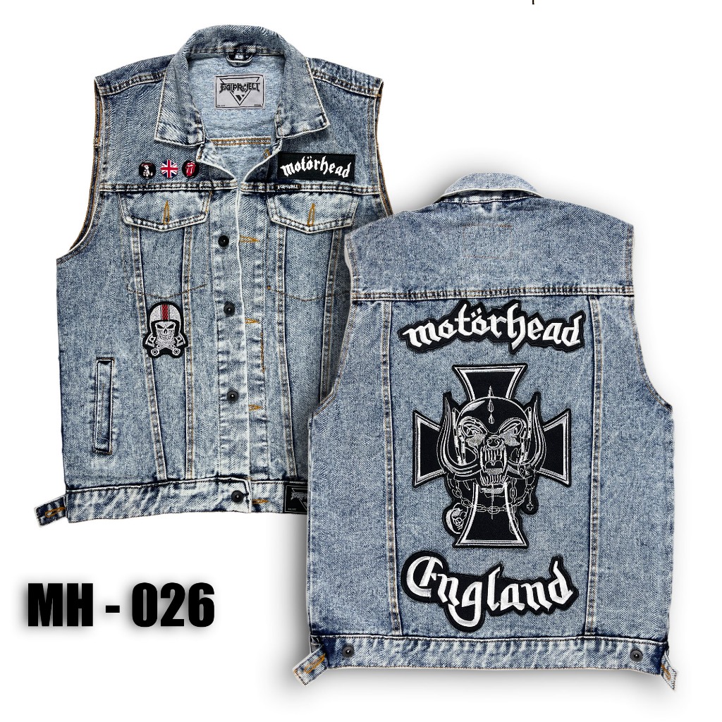 MH 026 EMBROIDERED SNOWLIGHT DENIM REST พร้อมอุปกรณ์เสริม