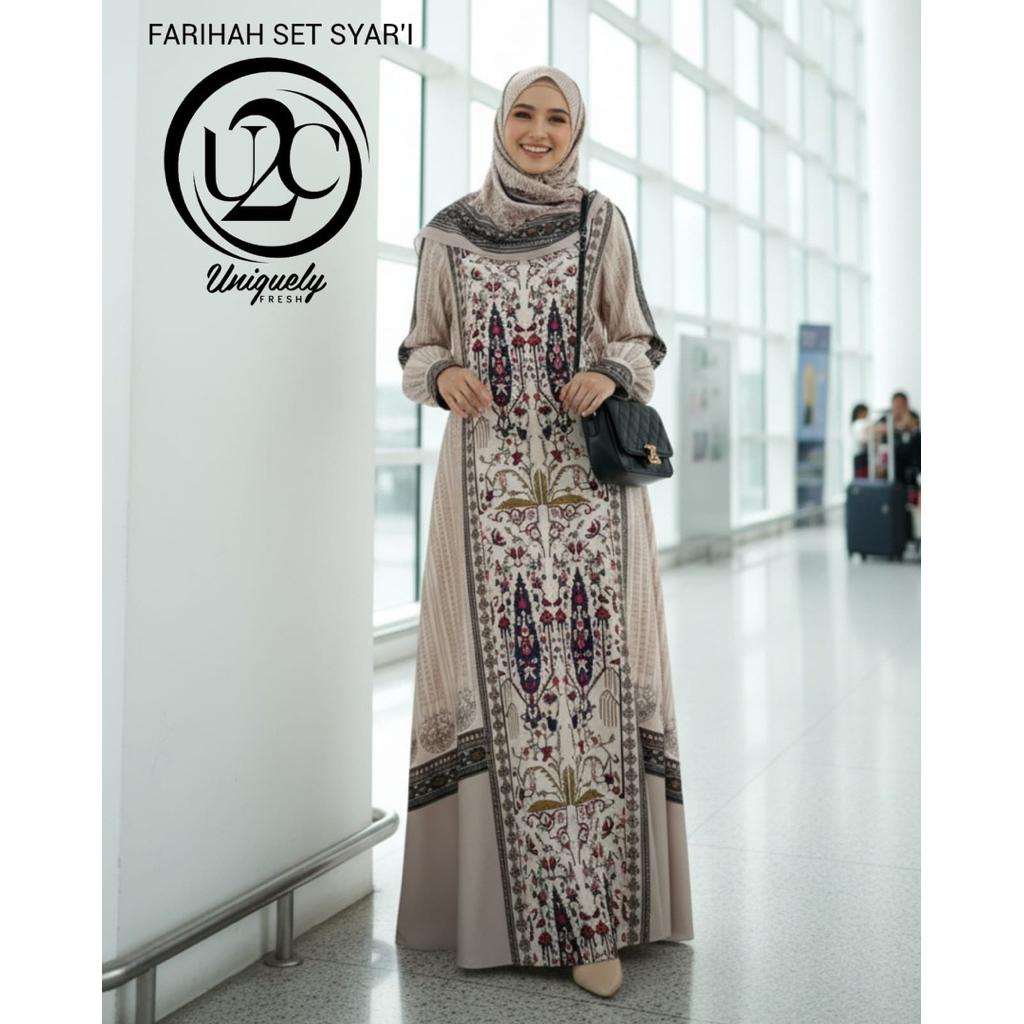 FARIHAH PREMIUM SYARI by BUTIK U2C