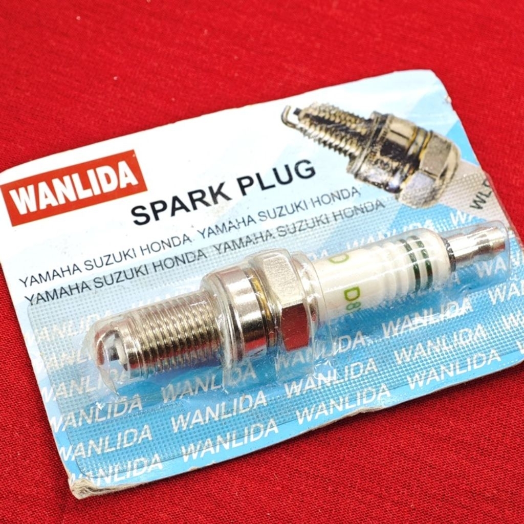 (20B) POL SPARK PLUG WNLIDA PRESS D8TC GL D8 Tiger Megapro (เก่า) GL Pro Max NeoTech Thunder 250 ราศ
