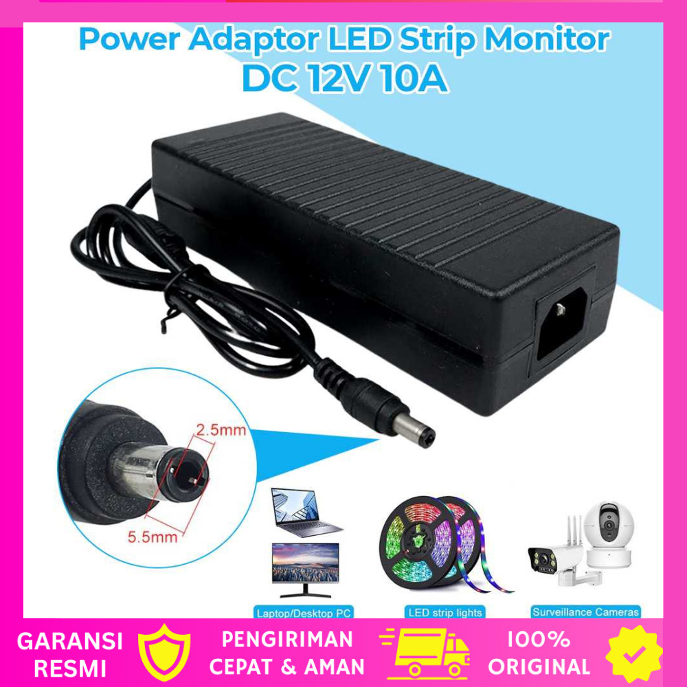 ADAPTER 12V 10A POWER SUPPLY 12V 10A SWITCHING ADAPTER LED Strip Monitor 12V 10A ADAPTER