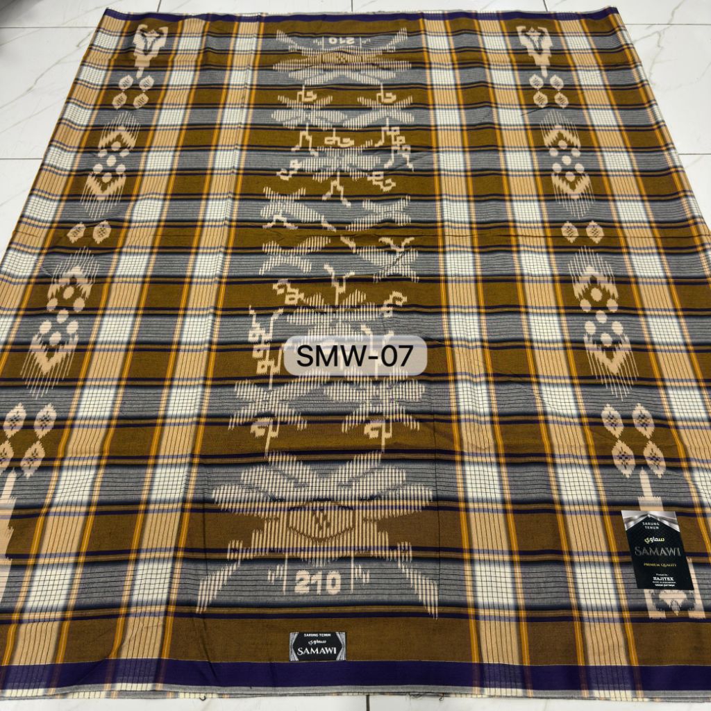 ใหม่ล่าสุด SAMAWI SARUNG WITH SENG MOTIF คุณภาพระดับพรีเมียม ผลิตในอินโดนีเซีย