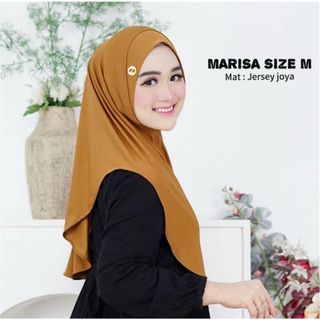 Marisa M - Hijab Instan Daily Bahan Jersey tebal