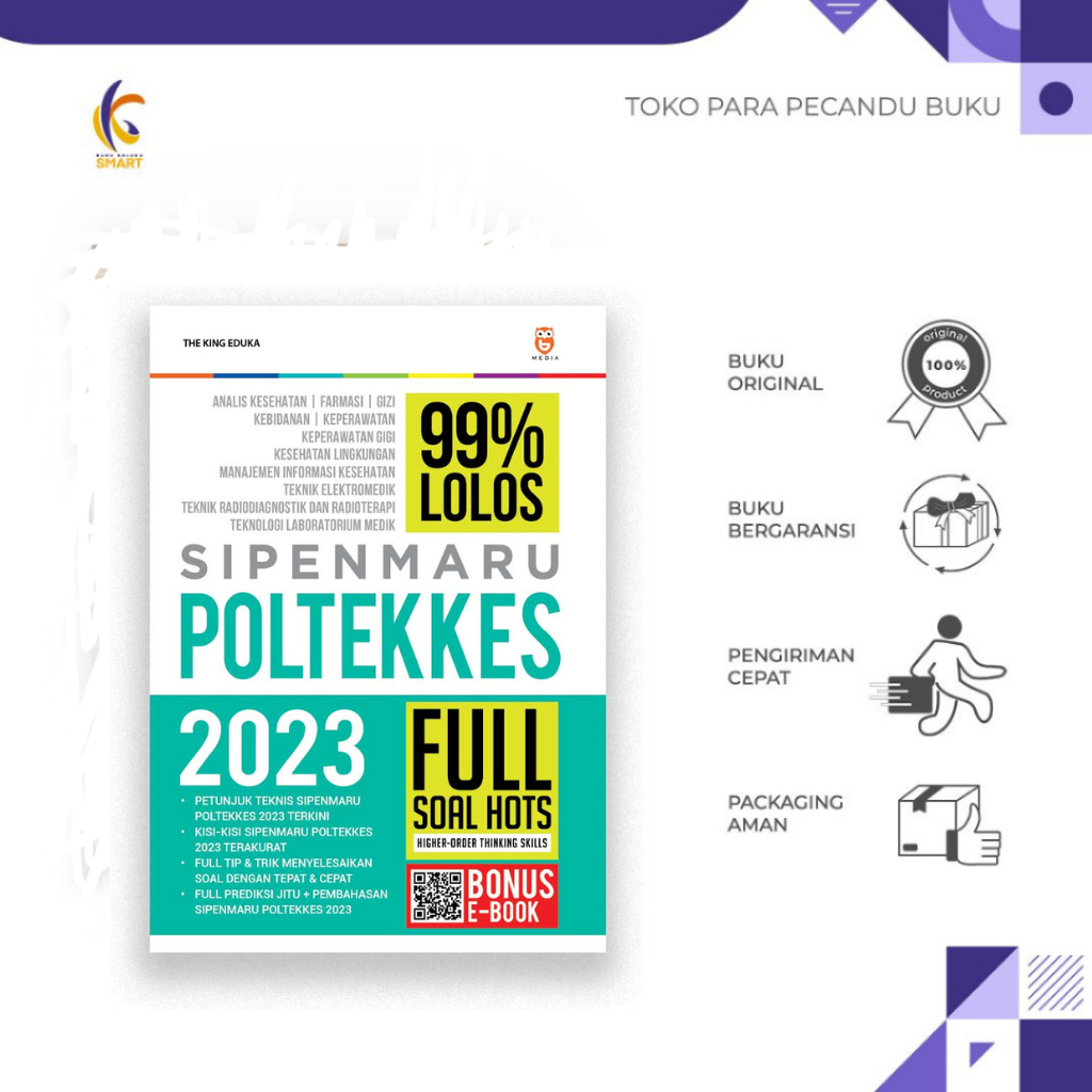 99% PASSEDMARU POLTEKKES 2023 - The King Eduka - Bmedia - Bukukaluku