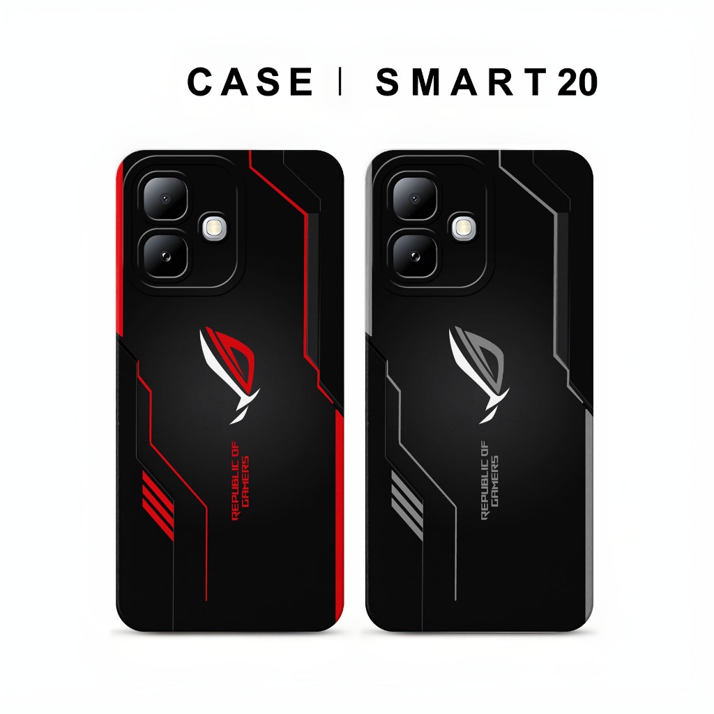 GC-05 Casing Compatible Infinix Smart 20 10 9 8 7 Softcase Note 60 60Pro 50 50Pro 50X 50S Clear Tran