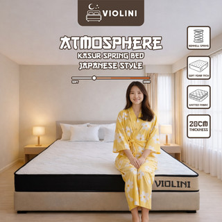 Violini Kasur Spring Bed Atmosphere 20cm - Mattress / Matras / Kasur Vacuum Dalam Box