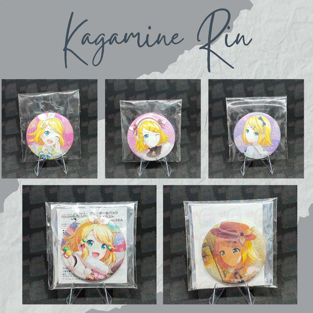[OFFICIAL MERCH] Project Sekai Kagamine Rin Pin Badge