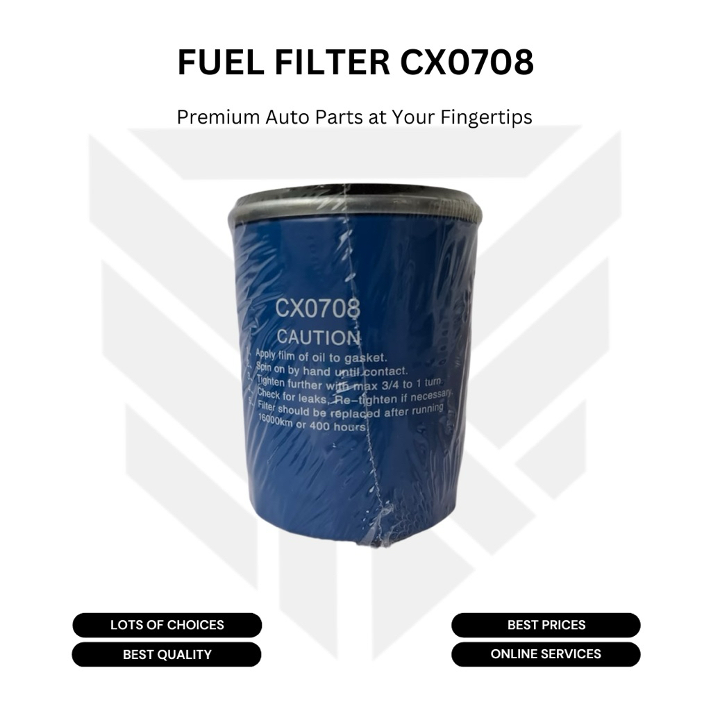 กรองดีเซล - กรองน้ํามันเชื้อเพลิง CX0708 495 K4100 - เปลี่ยนคุณภาพสูง