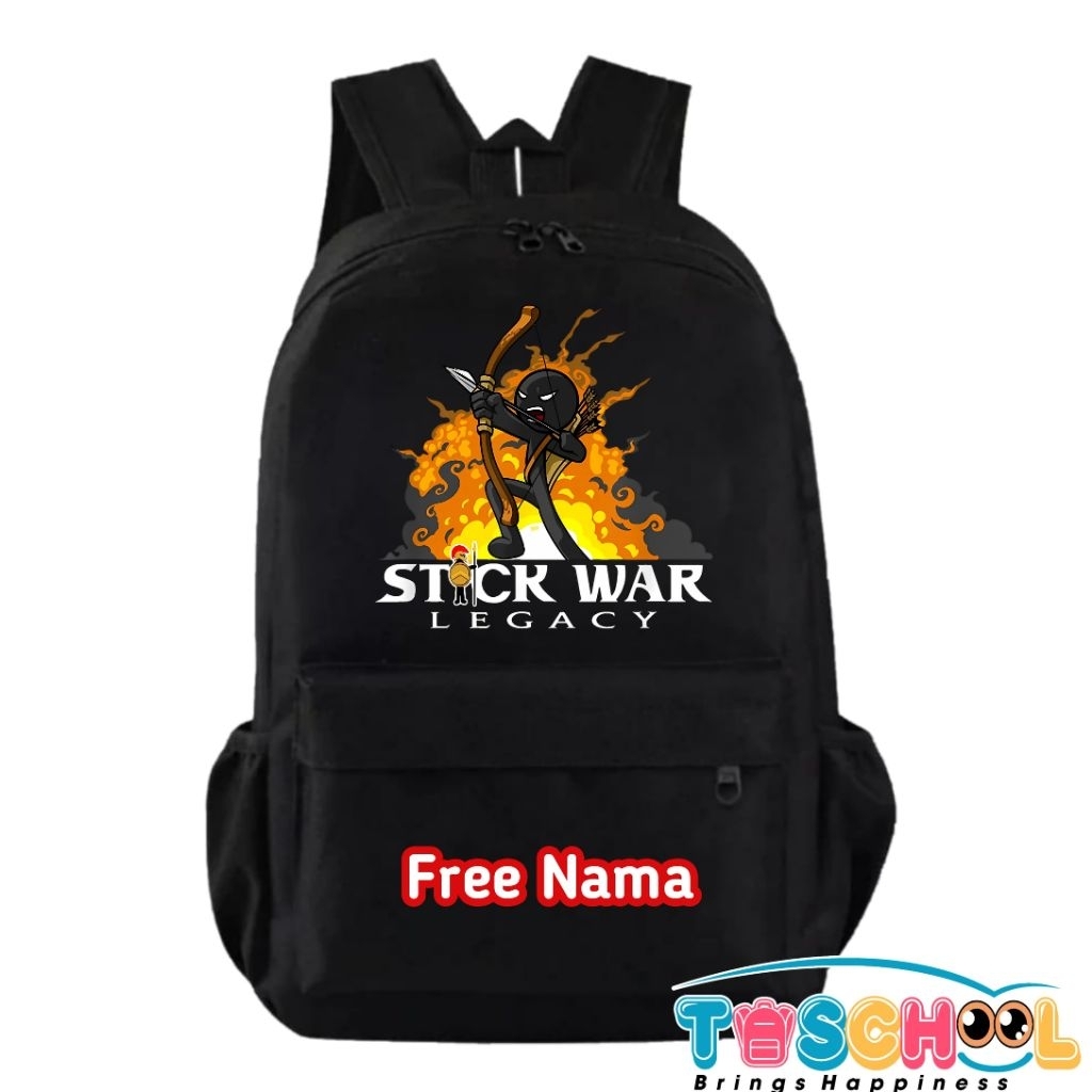 STICK WAR LEGACY CHILDRENS BACKPACK ฟรีชื่อ